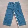 Taillenhohe Jeansculotte High Waist cropped Gr. 29/28/P
