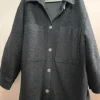 Teddymantel schwarz Gr. M h&m