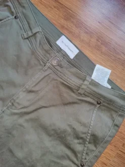 TeeShoppen Chino Hose Olive Grün