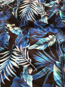 3-teiliger Tankini Badeanzug mit UV-Schutz 🌴 Blau Schwarz 2XL / 48