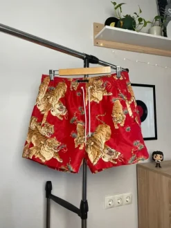 The Kooples Paris Tiger Print Men’s Swim Shorts