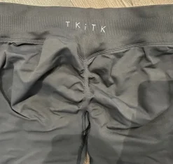TikTok Scrunch Leggings / Sportleggings- grau