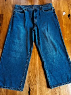 Tolle Culotte Jeans, Gr. 42, Denim 1982