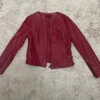 Tolle Lederjacke in Bordeaux Gr M