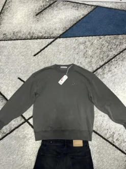 Tom Tailor Oversized Sweatshirt Dunkelgrau | Neu mit Etikett | Clean Fit
