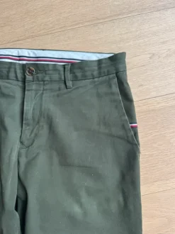 Tommy Hilfiger - donkergroene broek - 33/34