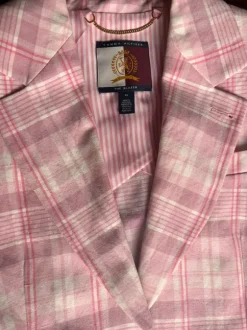 Tommy Hilfiger Blazer – Größe 36 – taillierter femininer Schnitt – Leinen/Baumwolle