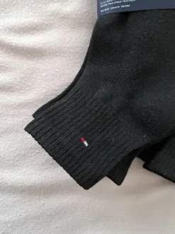 Tommy Hilfiger heren enkelsokken, zwart. Set van 6 paar