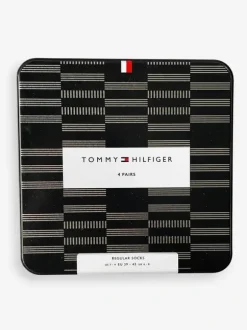 tommy hilfiger herenkousen set – 2 paar – maat 39/42