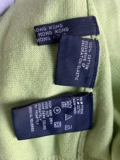 Tommy Hilfiger Knit Sweater Lime Green – Y2K / Vintage V-Neck