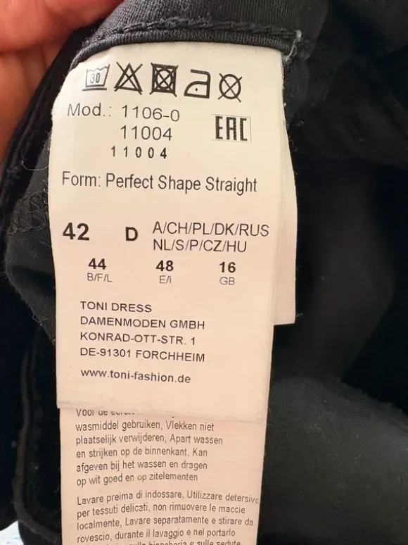 Toni shape Jeans mit Stretch