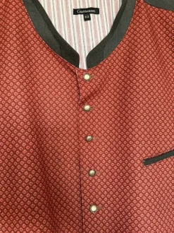Trachtenjacke rot Größe 62 mit Etikett