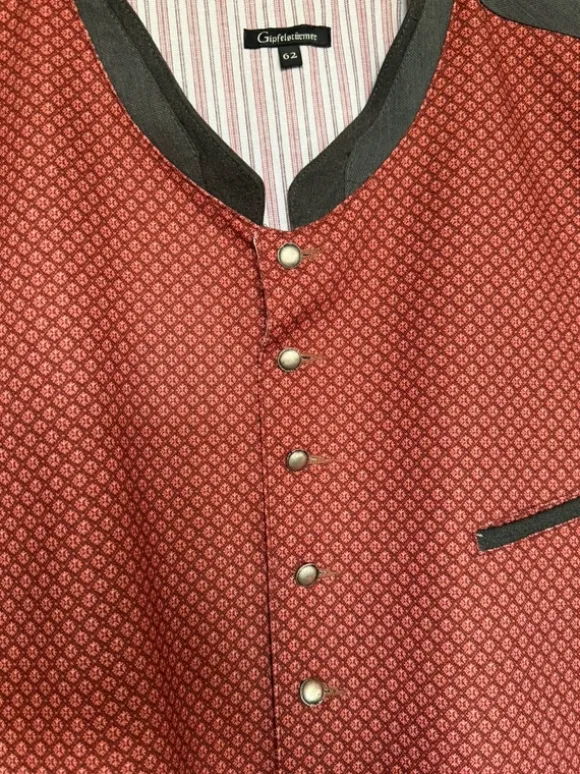 Trachtenjacke rot Größe 62 mit Etikett
