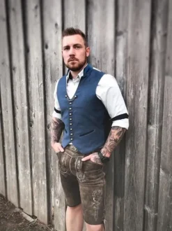 Trachtenweste Oktoberfest Lederhose Tracht