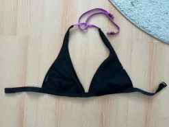 Trainangle Bikini Oberteil Größe L von O’Neill Schwarz Lila