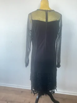 tredy | Spitzenkleid | Schwarz | 42 | Gothic Mesh Elegant