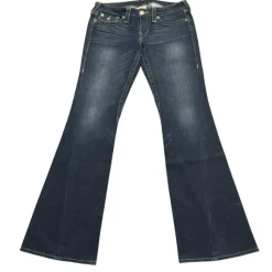 True Religion flared/bootcut low waist women designer jeans(w30)