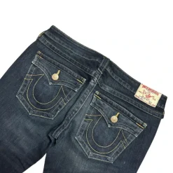 True Religion flared/bootcut low waist women designer jeans(w30)