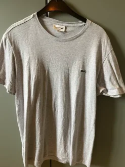 Tshirt Lacoste grijs maat L