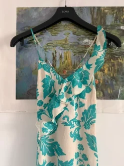 Turquoise summer dress