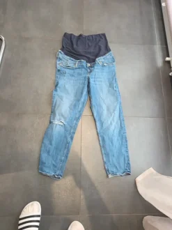 Umstandsjeans, boyfriend high RIB