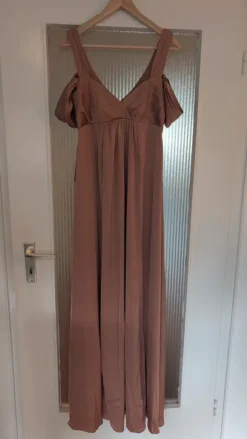 Umstandsmode Abendkleid Azazie Gr. 38 Bronze/Kupfer