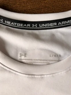 Under Armour Herren Gym Compressionshirt L Weiß