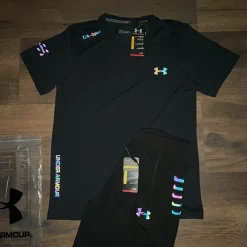 Under Armour Set Schwarz Größe M