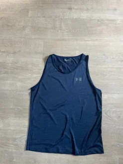 Under Armour Tanktop – Dunkelblau Meliert – Sport/Gym