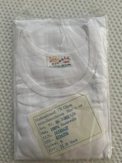 Unterhemd mit Slip, Set, DDR, weiß