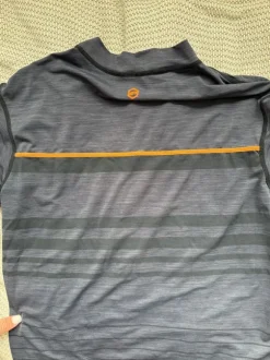 UV Shirt blau orange Größe S