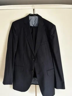 van Gils - 52 - High quality striped suit in blue