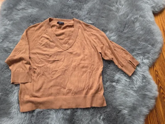 V-Ausschnitt Pullover