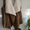 Velour Boucle Weste Western Cowboy Still