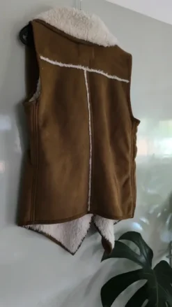 Velour Boucle Weste Western Cowboy Still