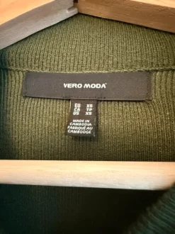 Vero Moda Strickkleid Khaki