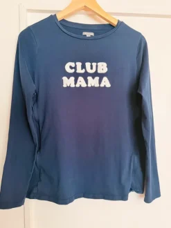Vertbaudet Stilloberteil Club Mama Blau