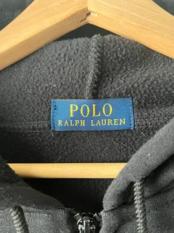 Veste Ralph Lauren noire à zip taille S homme