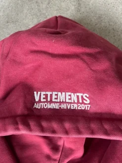Vetements may the bridges i burn hoodie