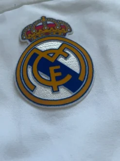 Vintage Adidas Real Madrid Jacke weiß - Größe 5 (ca. L)