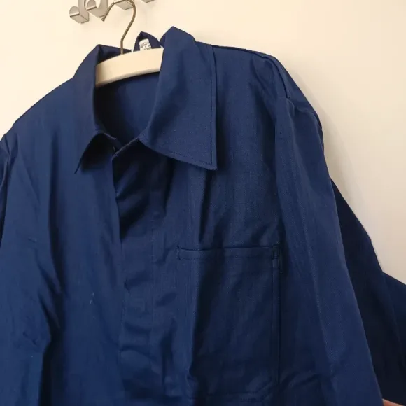 Vintage Bleu de Travail, Arbeits- Overall, Anzug, Blaumann, Jumpsuit blau, Neu, Gr. 48 / M-L - 1
