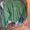 Vintage Half Zip Hoodie Gr XL oversized boxy fit y2k