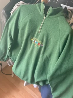 Vintage Half Zip Hoodie Gr XL oversized boxy fit y2k