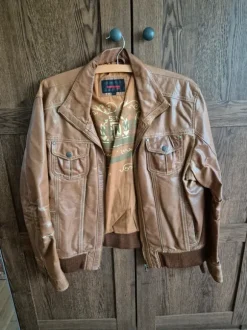 Vintage Lederjacke