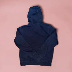 Vintage Nike Hoodie Navy | Dunkelblau weißer Swoosh | Unisex | Gr. M