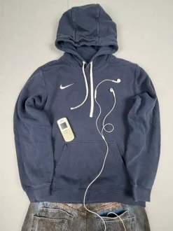 Vintage Nike Kapuzenpulli | Blau | Y2K | Pashasytle
