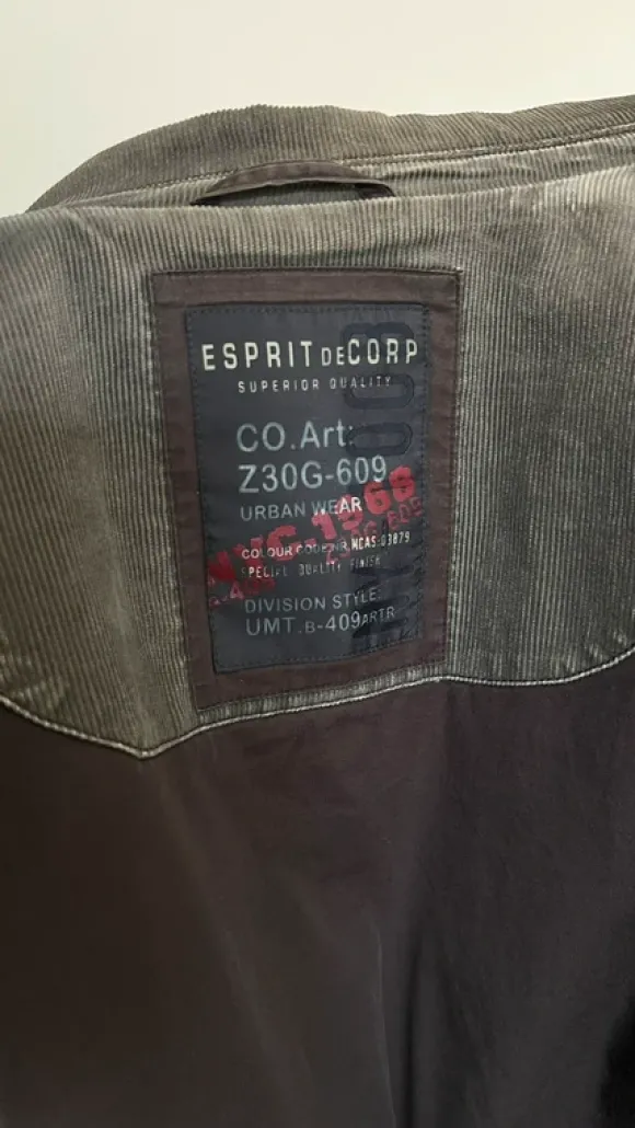 Vintage 90s Esprit Corduroy Blazer 🧥 Brown Archival Workwear