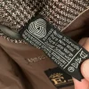 Vintage Sakko Braun Kariert Herren Schurwolle Tweed Stil