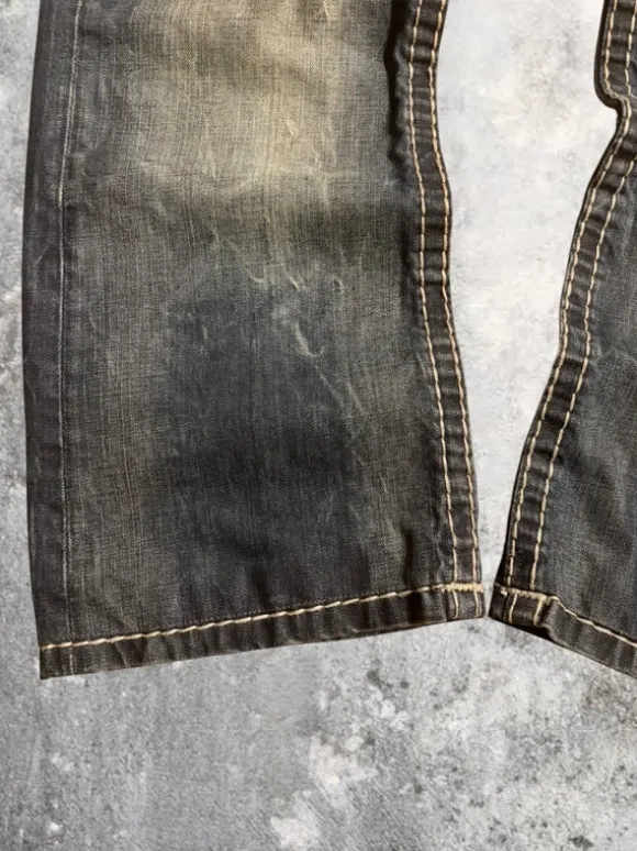 Vintage washed baggy jeans Armani jnco Diesel g-Star True Religion Dolce&Gabana437