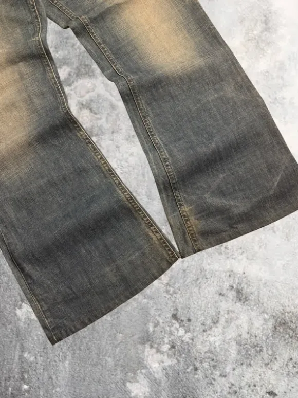 Vintage washed baggy jeans Armani jnco Diesel g-Star True Religion Dolce&Gabana438